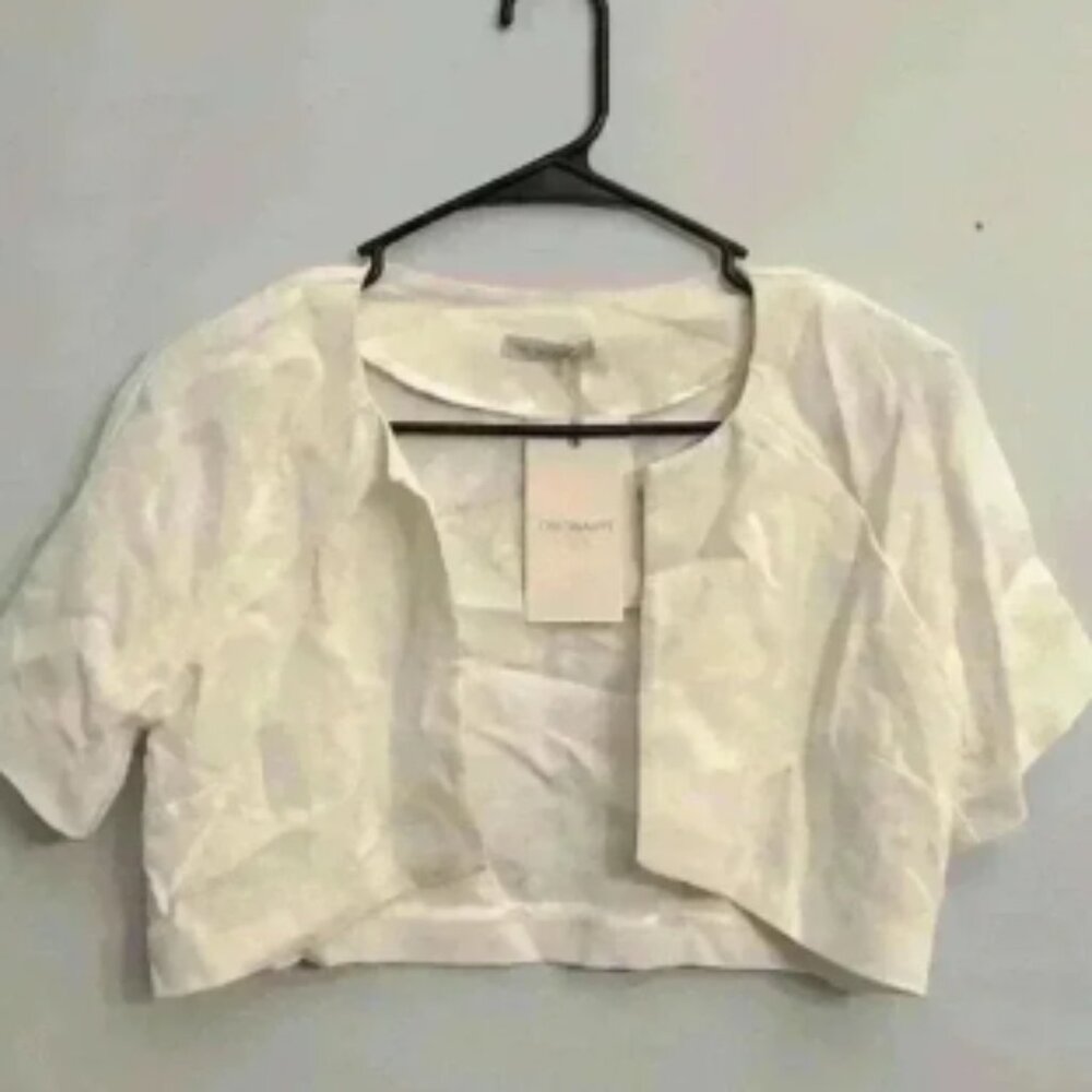 Christina Effe Cream Shrug. Size 42